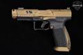 Canik TTI Combat 9mm Luger Two-Tone Bronze in Excellent Condition Image 3