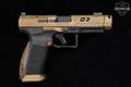 Canik TTI Combat 9mm Luger Two-Tone Bronze in Excellent Condition Image 5