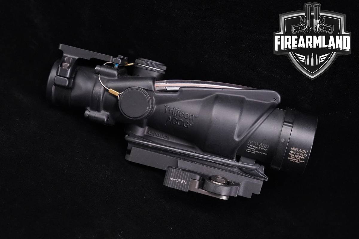 Trijicon ACOG 4x32 Red Chevron w/ RMR Mount +killFLASH