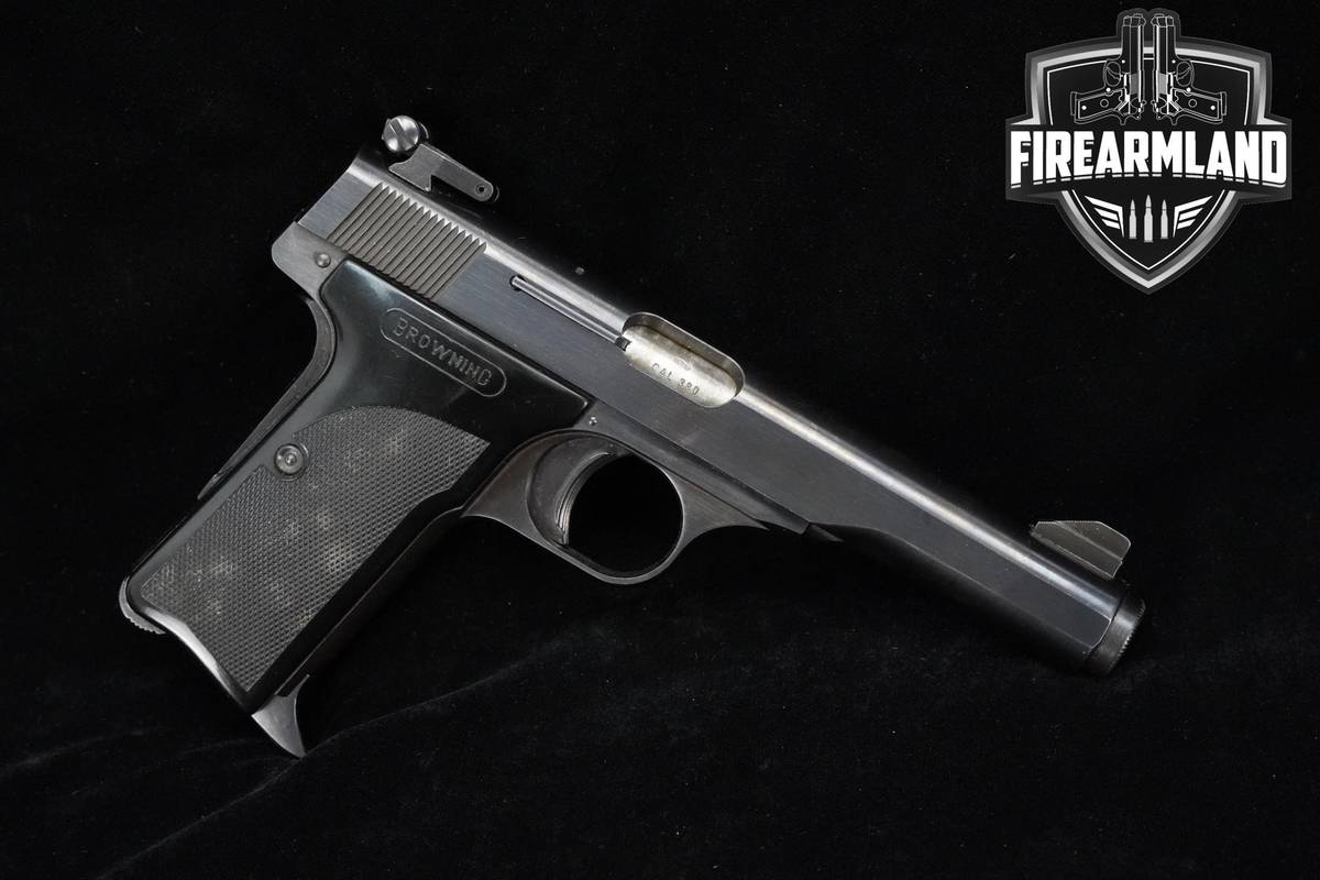 COLLECTOR 1972 Browning Model 71 Made in Belgium 380 ACP 4.5" Blued
