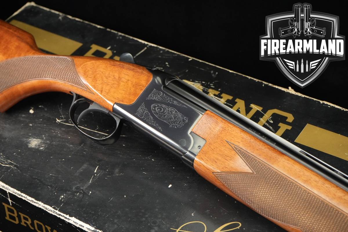 1980 Browning Superposed Grade I Field 12-Gauge Blued & Walnut +ORIG BOX