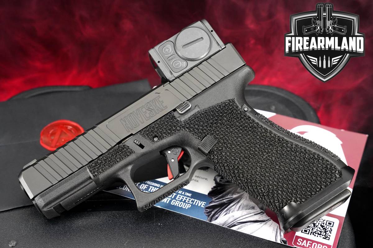 CUSTOM Glock 17 Gen5 9mm Noveske Agency Arms +3 MAGS, CASE & AIMPOINT ACRO