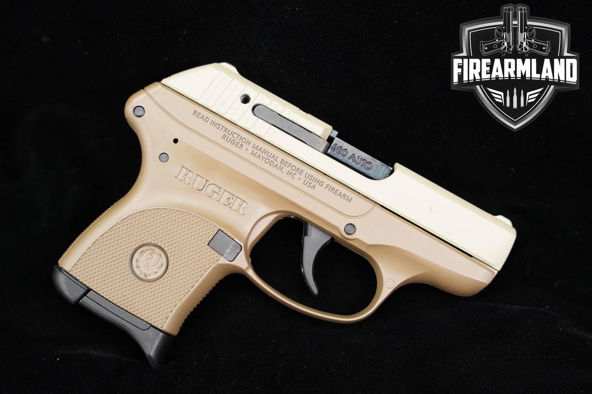 POCKET PISTOL Ruger LCP Desert Tan/FDE 380ACP 2.75" +HOLSTER