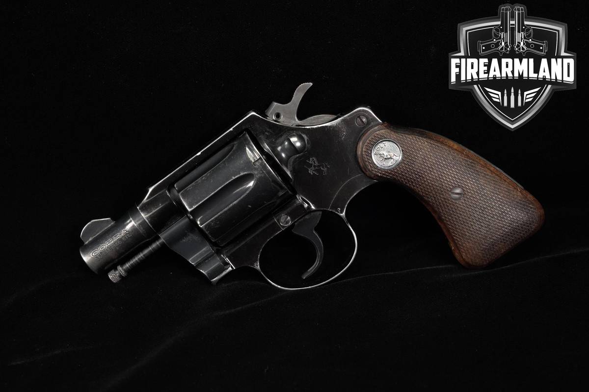1968 Colt Cobra First Issue 38 Special 2" Blued DA/SA Snubnose