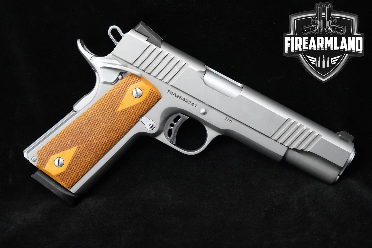 Rock Island Armory (RIA) EFS Stainless 45 ACP 5" RIA-EFS 2 MAGS & ORIG CASE