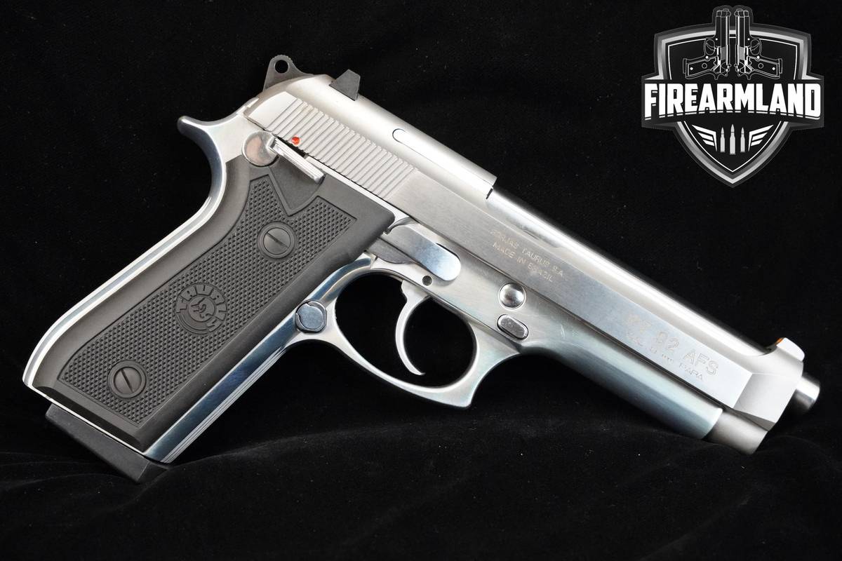 Taurus PT 92 FS 9mm Chrome Taurus PT92 Beretta-Clone +3 MAGS & ORIG BOX