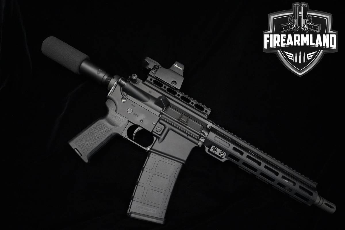 Palmetto State Armory (PSA) PA-15 5.56 NATO AR-15 PA15 AR15 +6 MAGS & OPTIC
