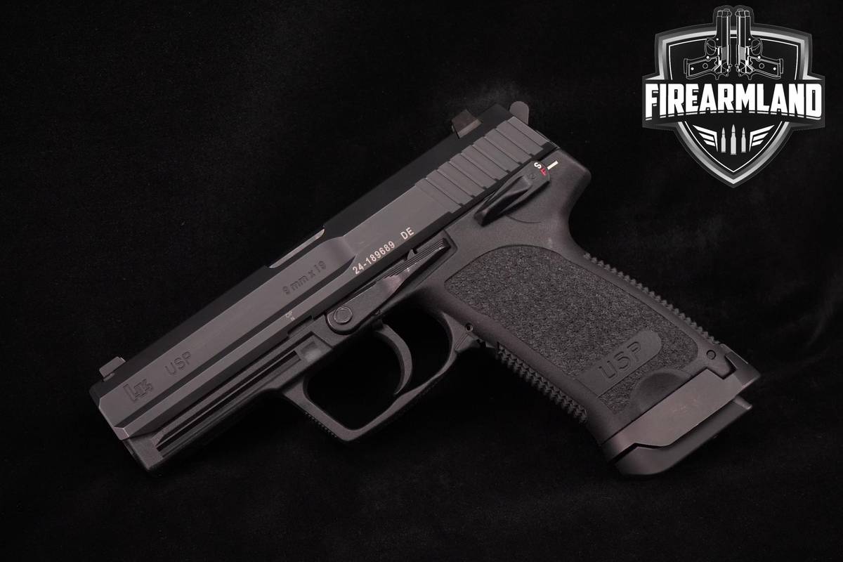 Heckler & Koch HK USP V1 JET FUNNEL 9mm 4.25" USP9 +3 MAGS