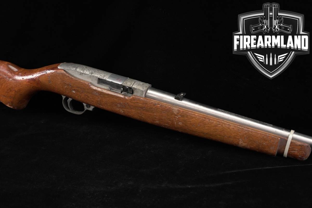 1996 Ruger 10/22 Carbine 22LR 18.5" Silver & Hardwood 1022 10 22