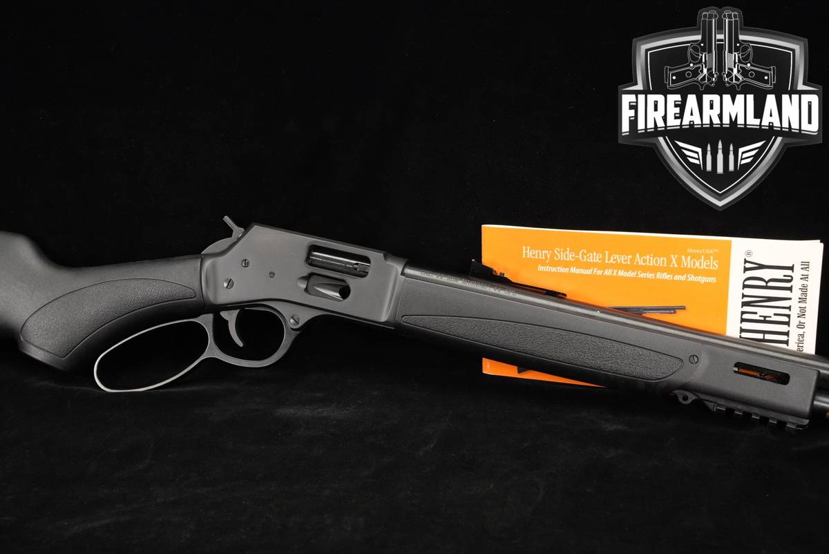 Henry Big Boy X Model 44 Rem Mag 17.4" Blued & Synthetic THREADED H012X