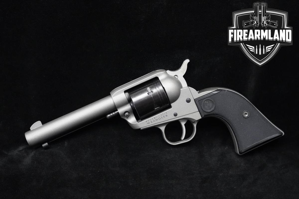 Sturm Ruger Wrangler 22LR 4.5" Gray Ruger-Wrangler Wrangler