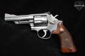 Smith & Wesson (S&W) Model 66 No Dash .357 Mag. Stainless Steel in Good Condition Image 3