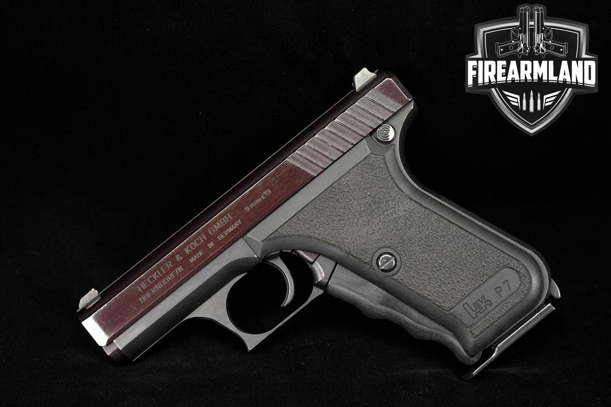 1980 Heckler & Koch HK P7 PSP 9mm 4.1" P-7