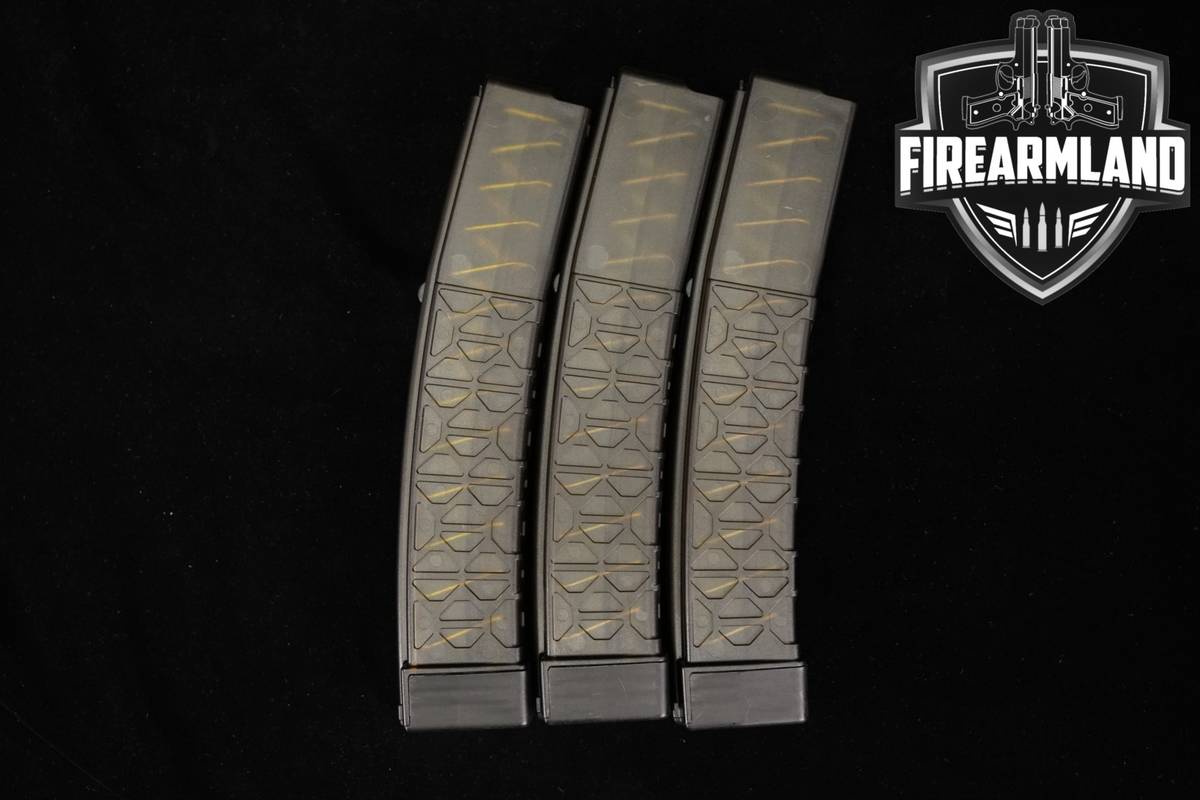 THREE (3) Grand Power Stribog 30-Round Magazines 9mm Luger Mags