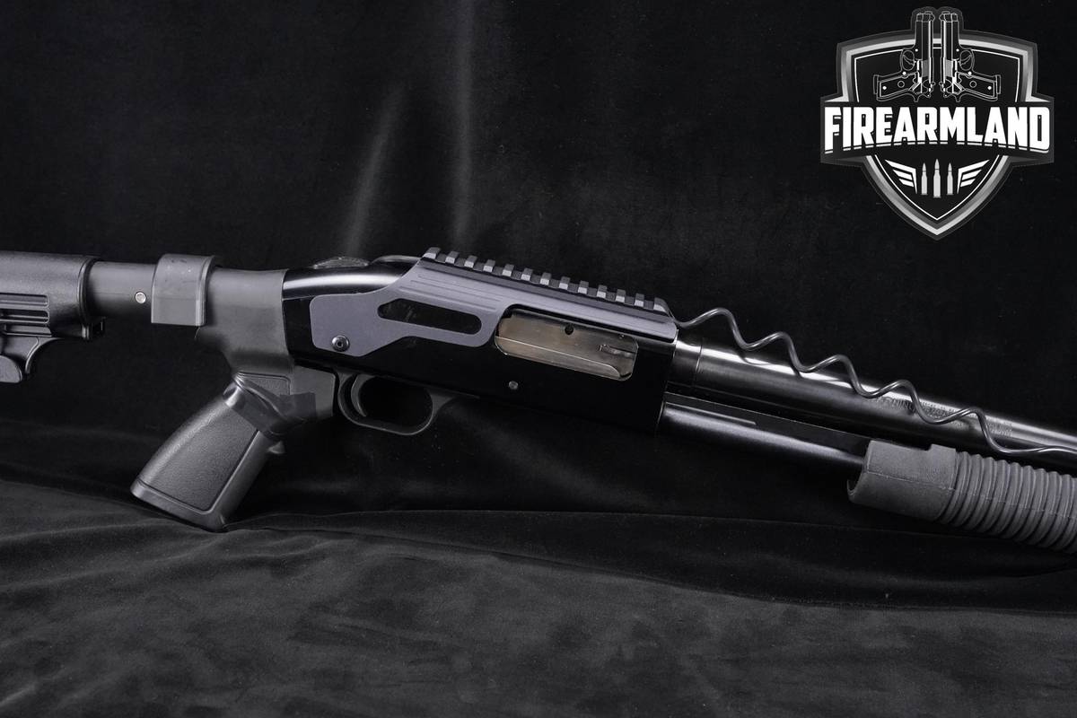 HOME-DEFENSE Mossberg Model 500 Tactical 12-Gauge 20" Blued M500