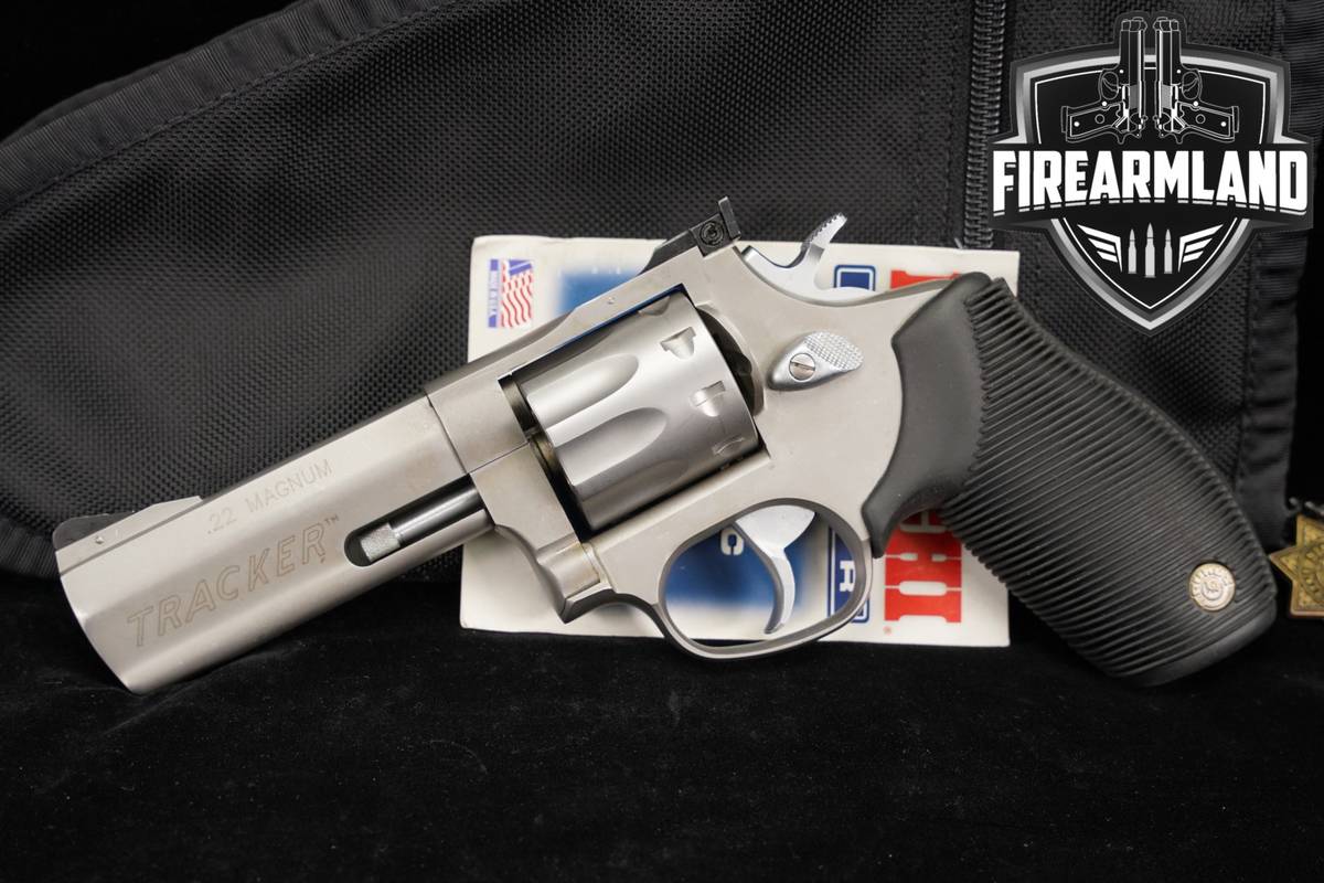 Taurus Model 991 Tracker 22 WMR 4" Stainless DA/SA M991