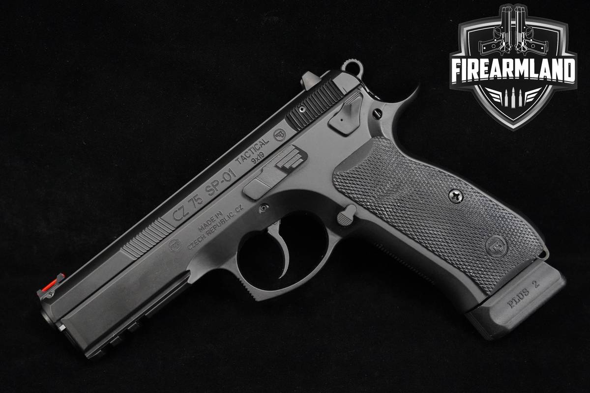 CZ 75 SP-01 Tactical 9mm CZ-75-SP-01-Tactical +2 MAGS & ORIG CASE