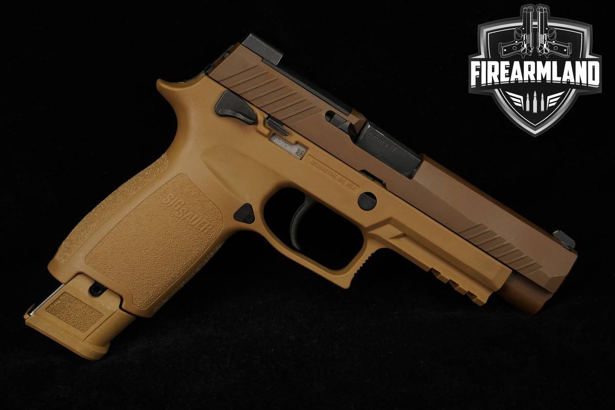OPTIC READY! Sig Sauer P320-M17 9mm 4.7" Coyote Tan P-320 M-17 Army Pistol
