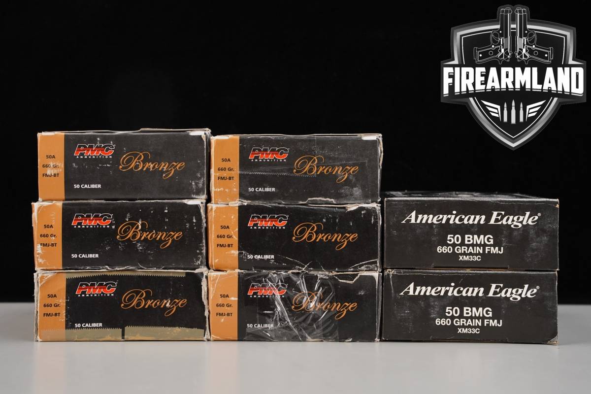 90 RDS! 50 BMG Ammo 50BMG