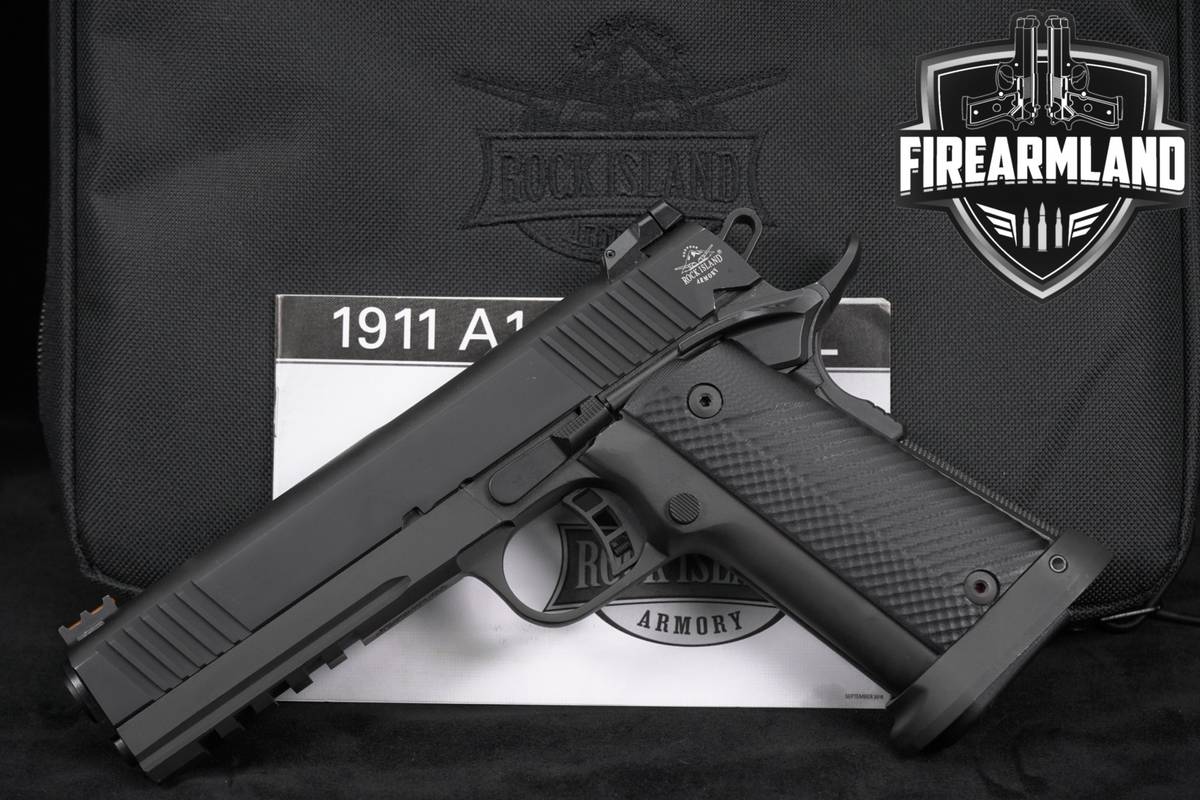 Rock Island Armory RIA M1911 A2 FS Tactical 45 ACP 1911 DS 5" +ORIG CASE