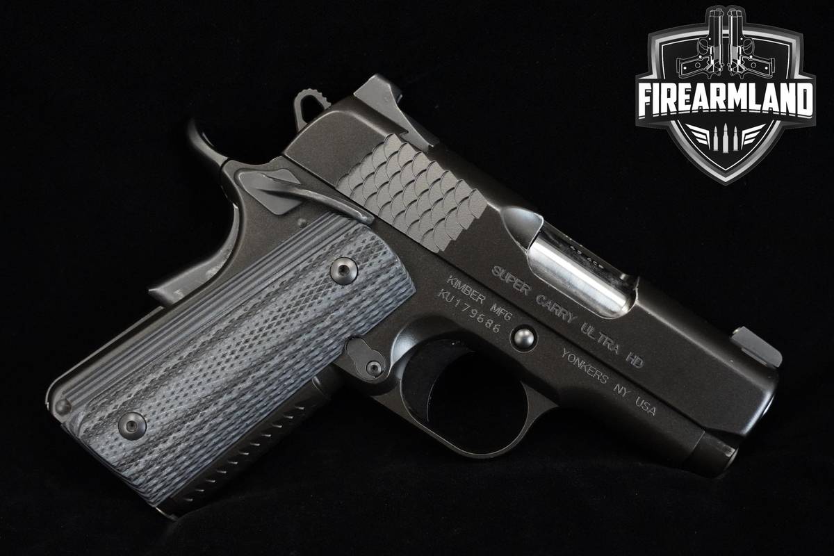 Kimber CUSTOM SHOP Super Carry Ultra HD 45 ACP 1911 3" Kimber 1911 +OG CASE
