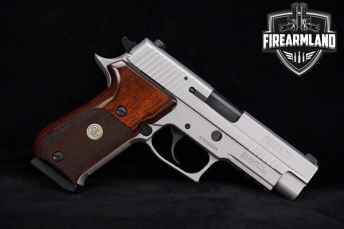 LIMITED EDITION Sig Sauer P220 Alloy Stainless Elite (ASE) 45 ACP 4.4" MAGS