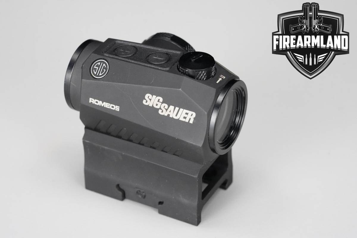 Sig Sauer Romeo5 1x20mm 2 MOA Red Dot Sig-Sauer Romeo-5 Rifle OPTIC