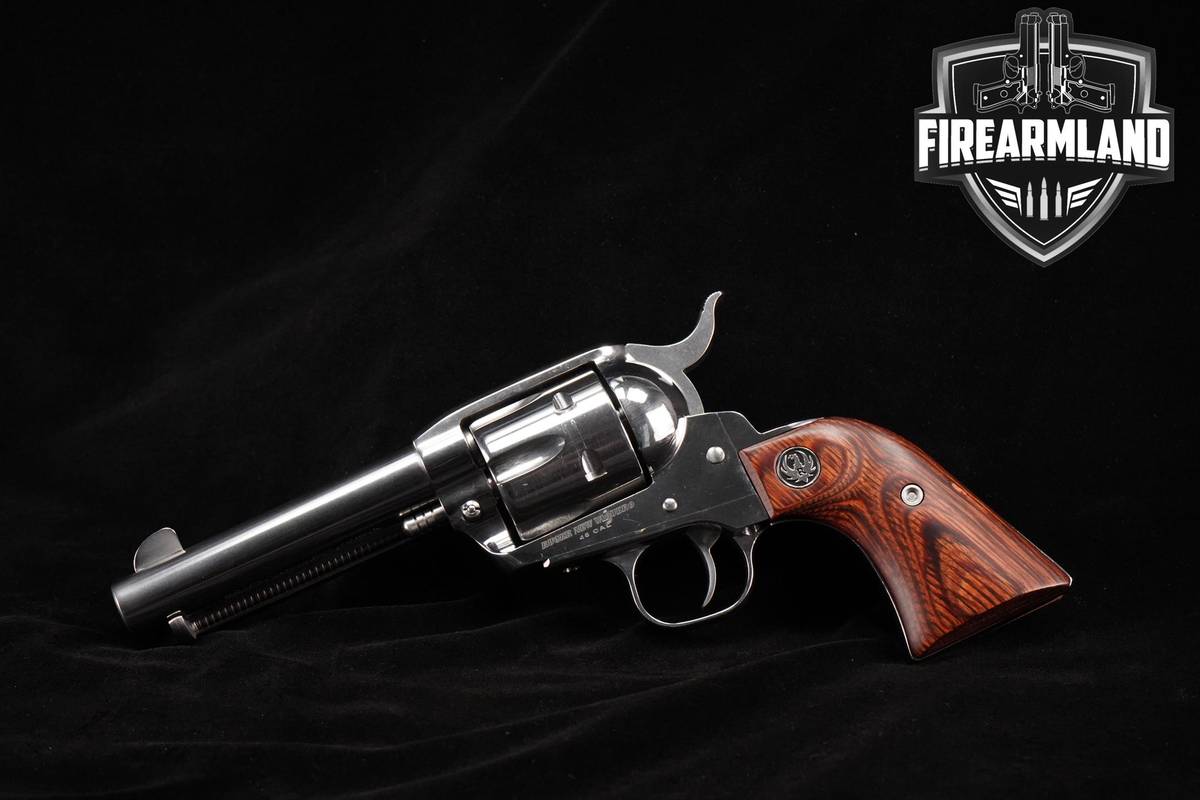 Ruger New Vaquero 45 Colt 4 5/8" Stainless Ruger New-Vaquero +ORIG BOX