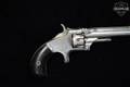 1868-1881 Smith & Wesson (S&W) Model 1 3rd Issue .22 Short Nickel Plated in Good Condition Image 4
