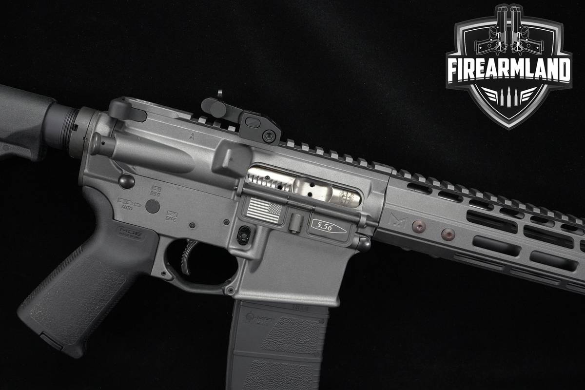 Patriot Rifleworks PRW-15 5.56 NATO AR15 AR 16" Grey M-LOK +4 MAGS