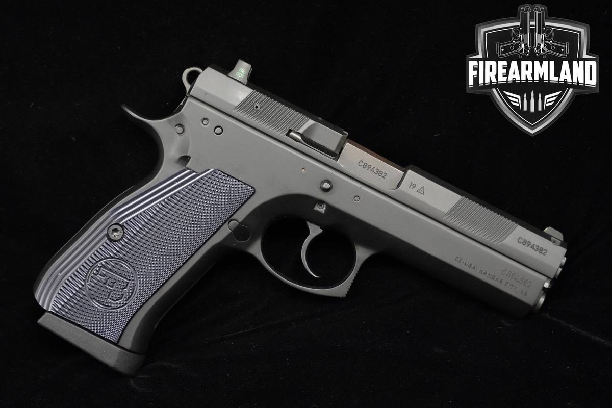 DISCONTINUED CZ 97 BD 45 ACP Black Polycoat CZ 97BD +2 MAGS & ORIG CASE