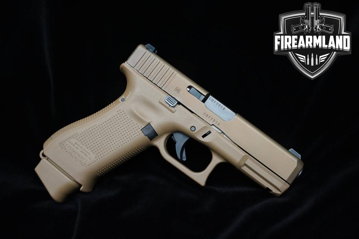 Glock 19X 9mm 4.02" Coyote nPVD 19X Glock MATCH G19X +3 MAGS & ORIG CASE