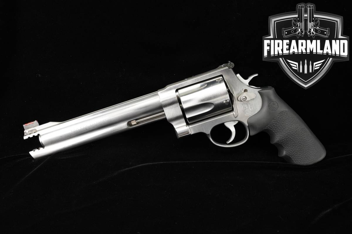 Smith & Wesson Model 500 S&W Magnum 7.5 Brushed Stainless DA/SA