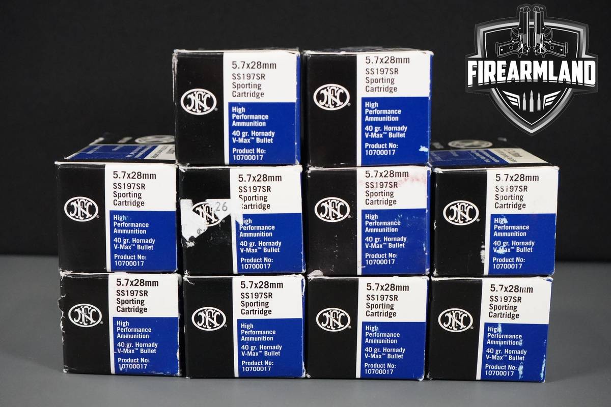 5.7x28mm Ammo 5.7x28mm Ammunition 500 ROUNDS