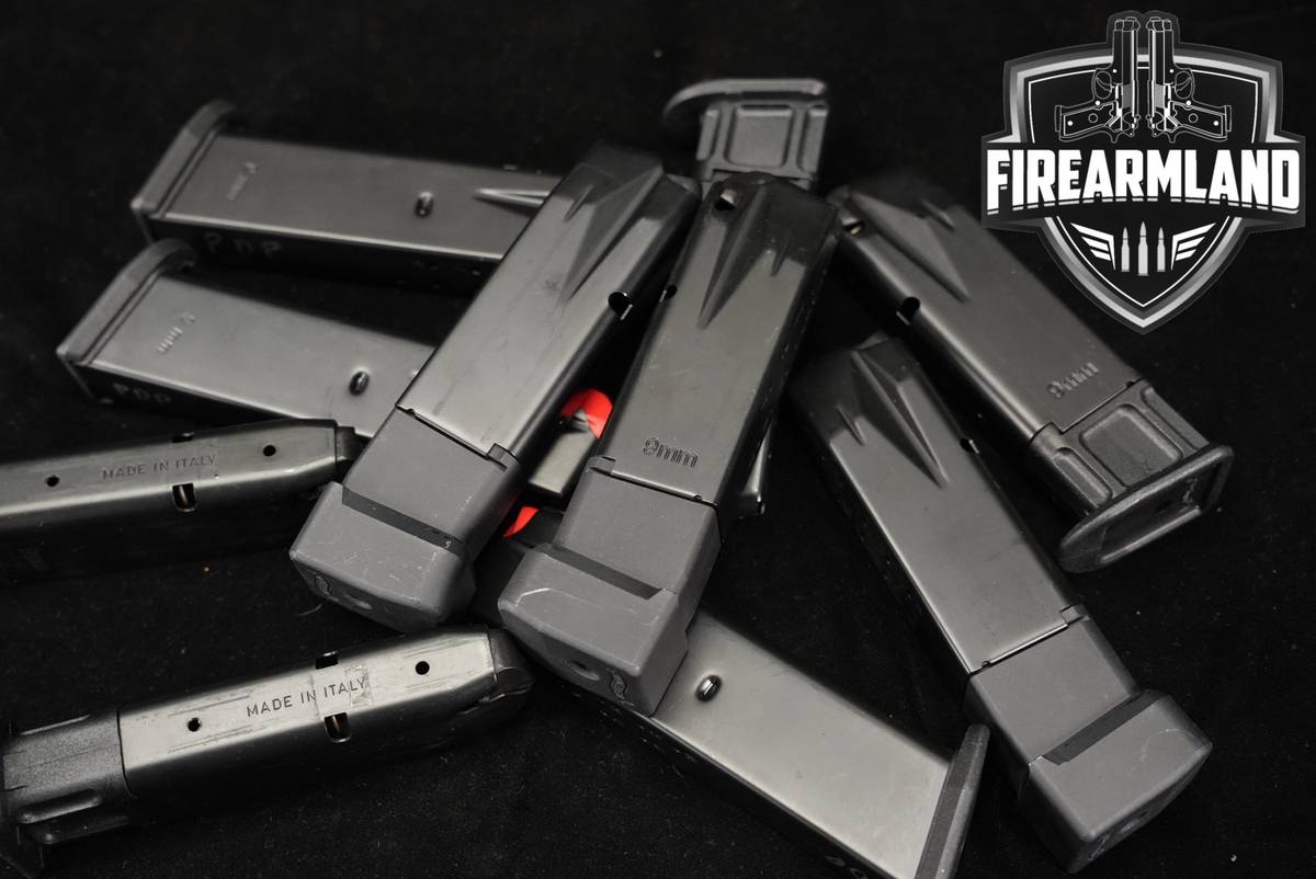 TEN 10x Walther PDP 10-Round Magazines 9mm Luger Mags