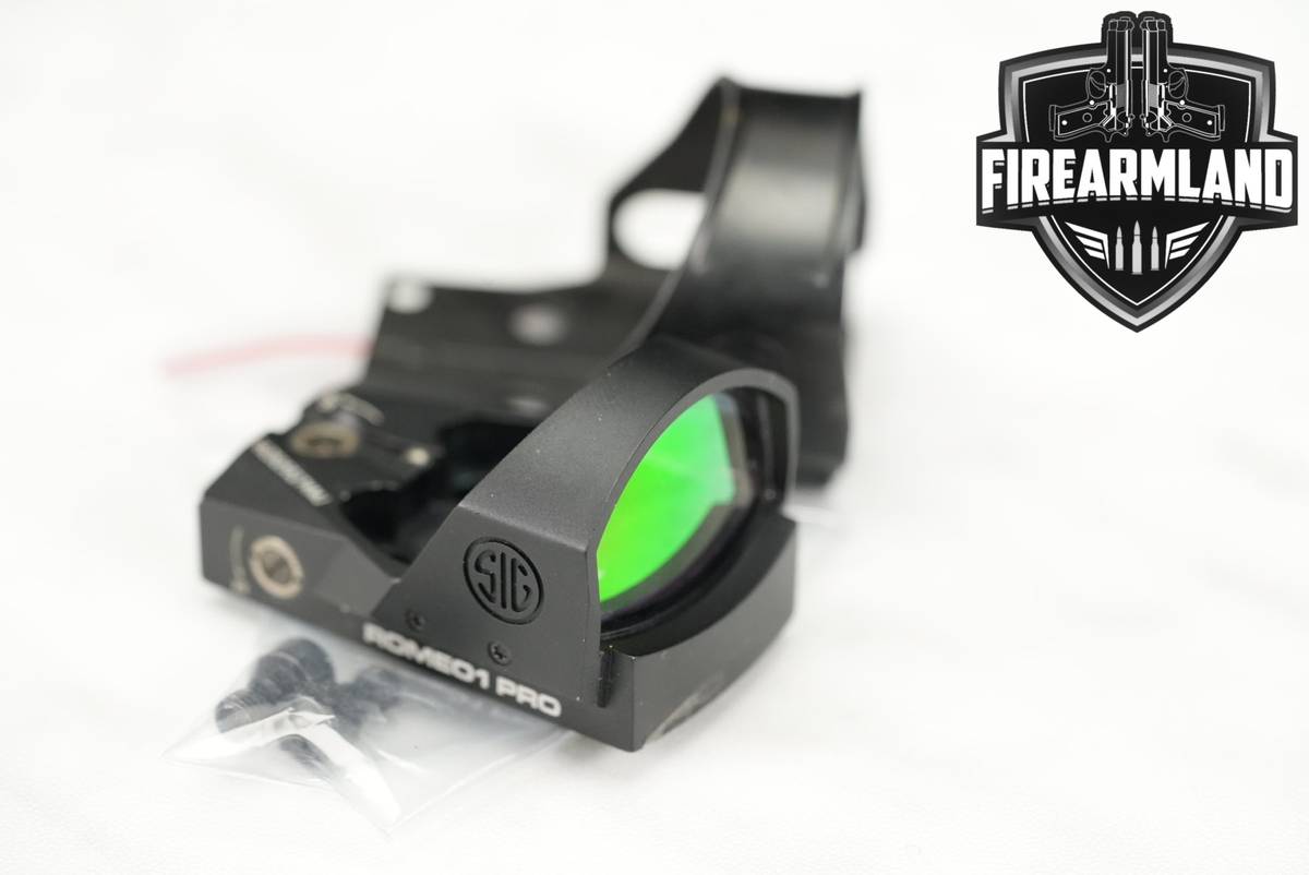 Sig Sauer Romeo1 Pro 1X30mm 3 MOA Red Dot Sight R1P Romeo1Pro Romeo 1 RDS