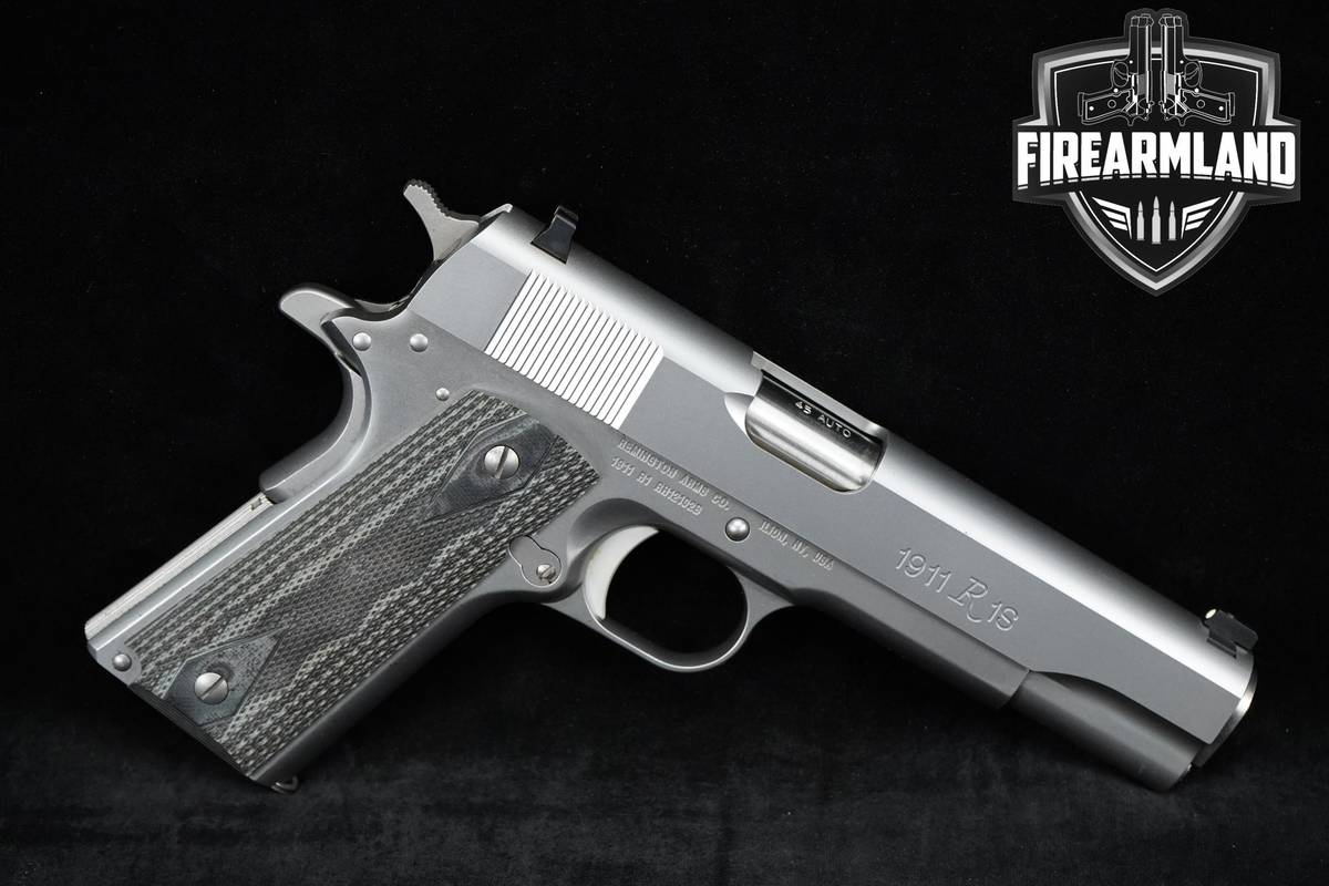 Remington 1911 R1 R1S 45ACP 5" Stainless +2 MAGS & ORIG CASE