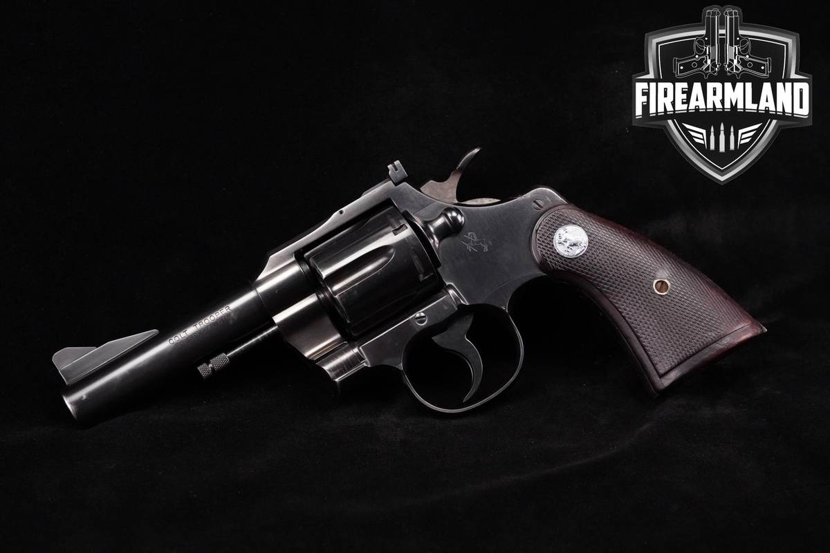 VINTAGE! 1961 Colt Trooper First Issue 38 Special Pistol 4" Blued DA/SA