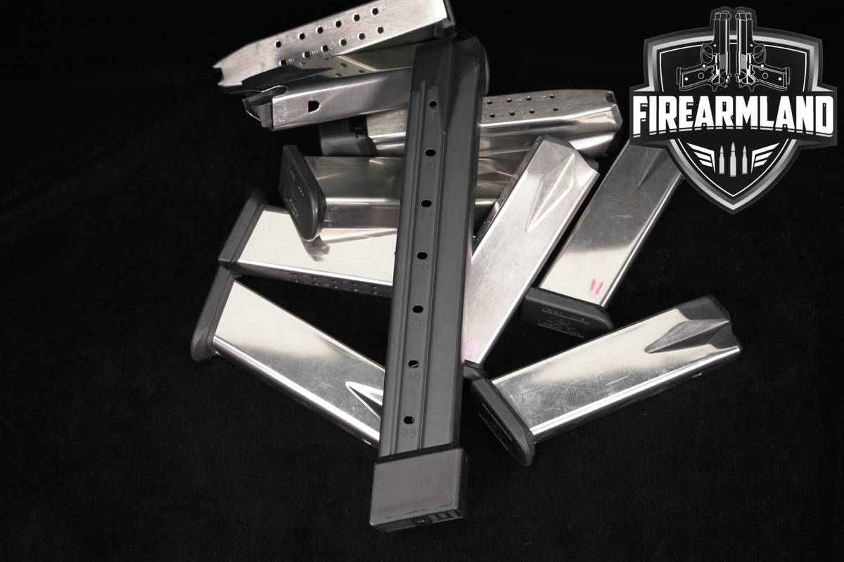 TEN (10) Springfield Armory XD-M XDM Magazines 9mm Luger Mags