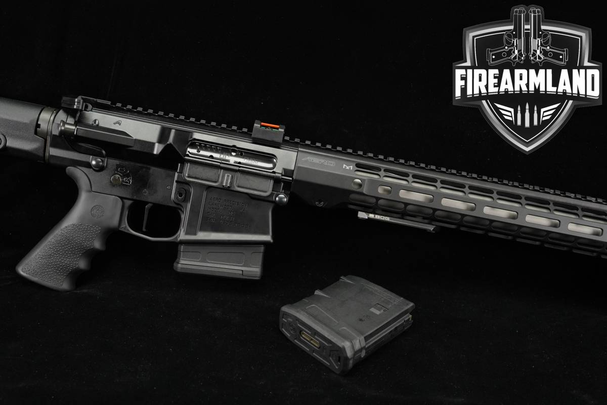 Aero Precision M5 6.5 Creedmoor AR-10 AR10 24" M-LOK +2 MAG, PELICAN CASE