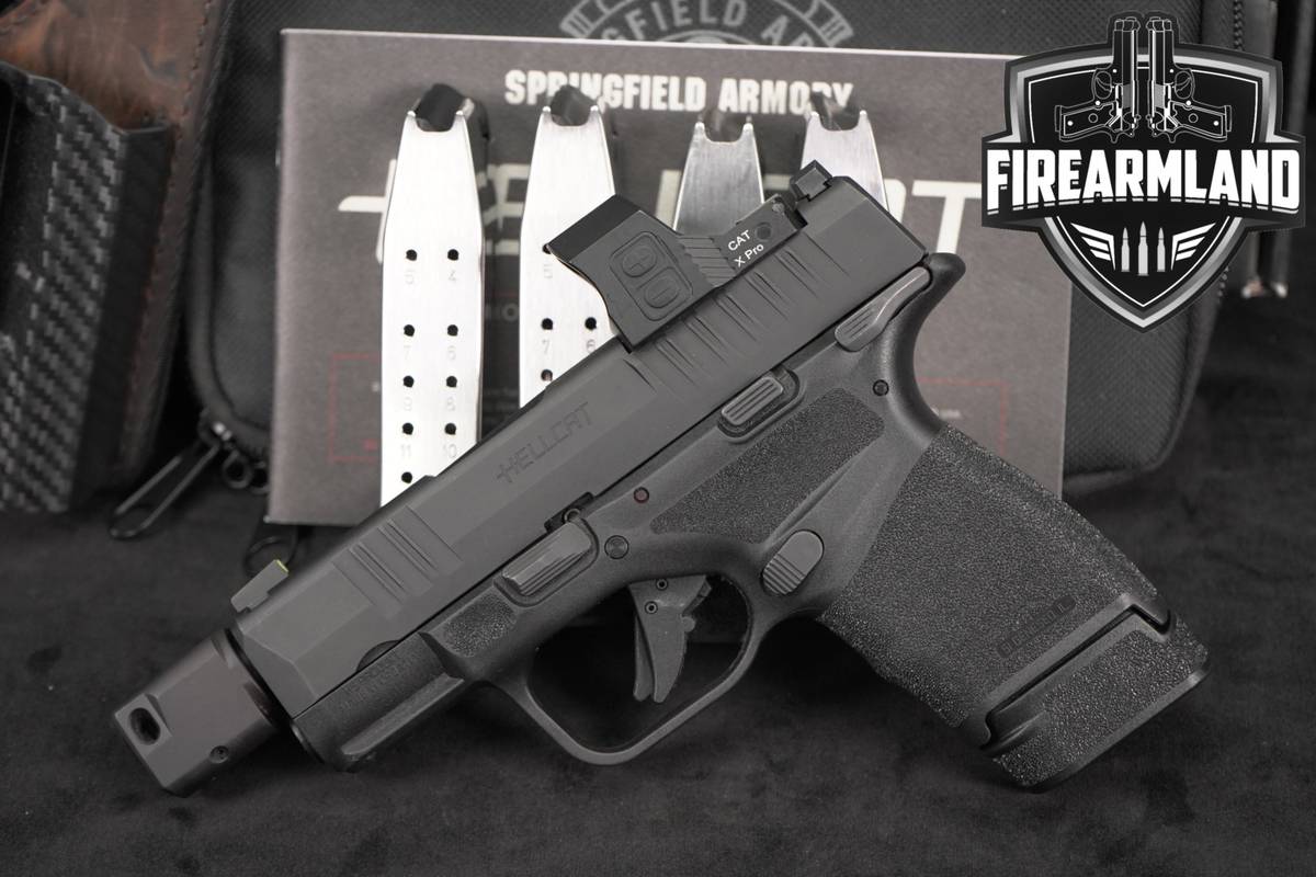 Springfield Armory Hellcat RDP OSP COMP 9mm 3.8" THREADED +5 MAGS, OPTICS