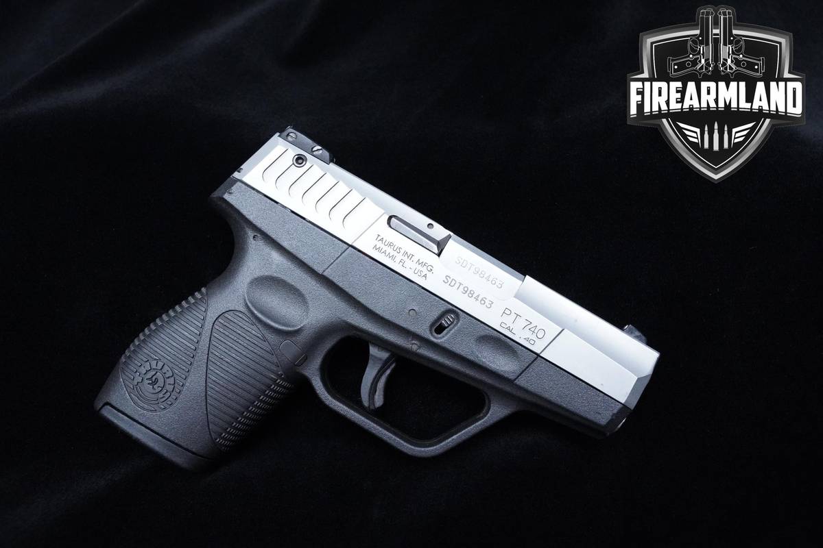 Taurus PT740 Slim 40-S&W 3.2" CCW EDC Two-Tone PT740 Taurus PT-740