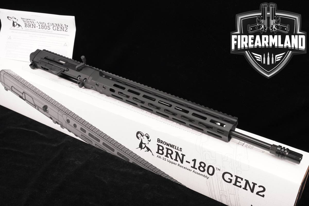 Brownells BRN-180 GEN2 .223 Wylde 18.5" Rifle Upper AR15 BRN180 AR-15 +BOX