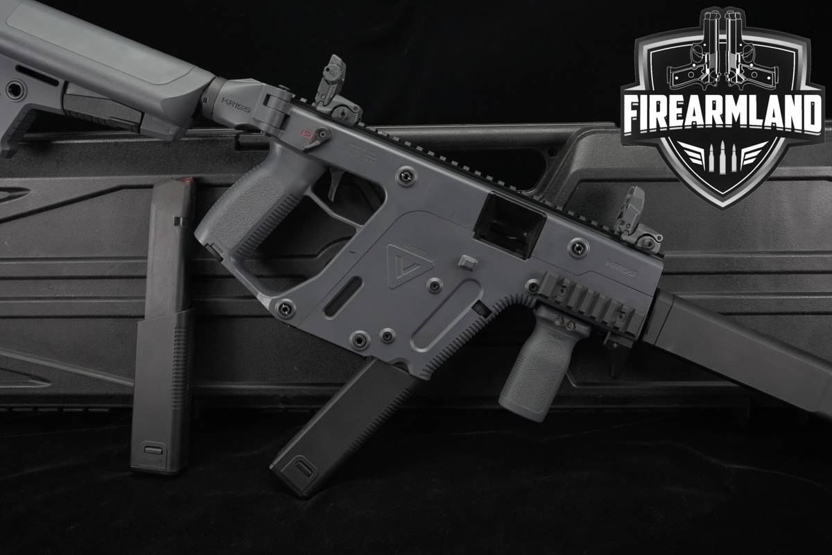 KRISS Vector CRB Gen 2 9mm 16" Gray II +TWO MAGS & ORIG CASE