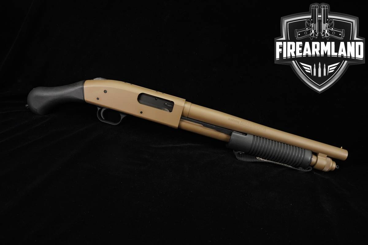 Mossberg 590 Shockwave 12-Gauge 14.375" FDE M590 +ORIG BOX