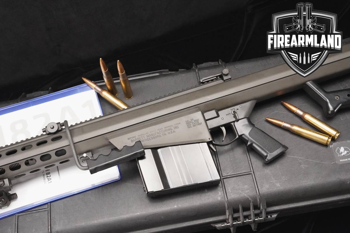 BIG BORE SNIPER Barrett Model 82A1 50 BMG 29" Barrett 82A1 M82A1 +ORIG CASE