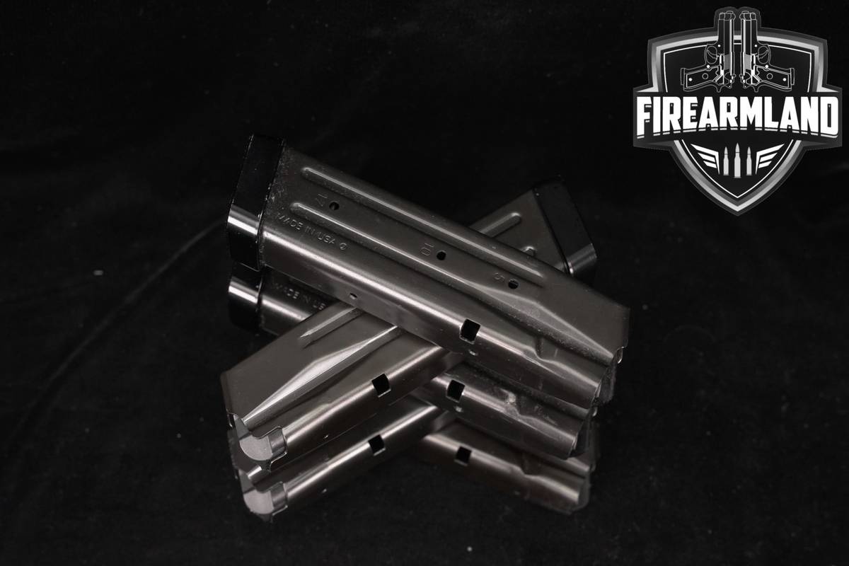 FIVE (5) Sig Sauer P320 Legion 17-Round Magazines 9mm Luger P-320 Mags