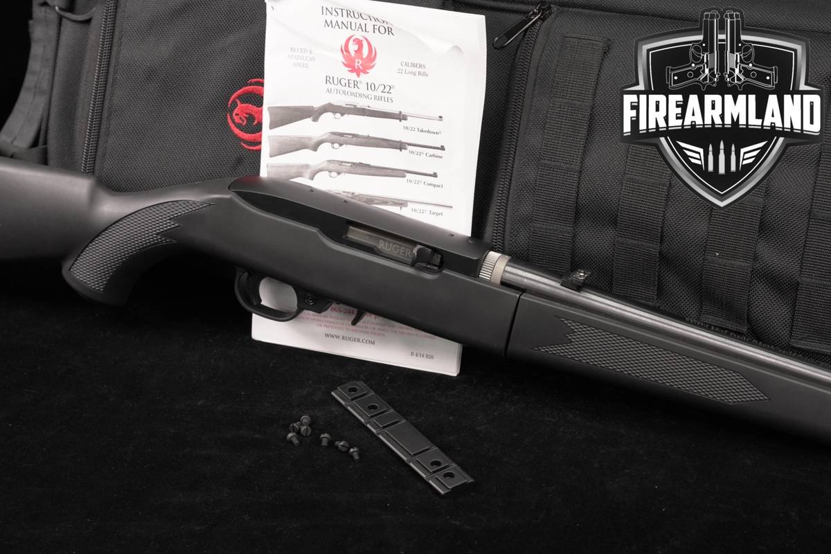 Ruger 10/22 TAKEDOWN 22LR 16.10" 10 22 1022 THREADED +ORIG CASE