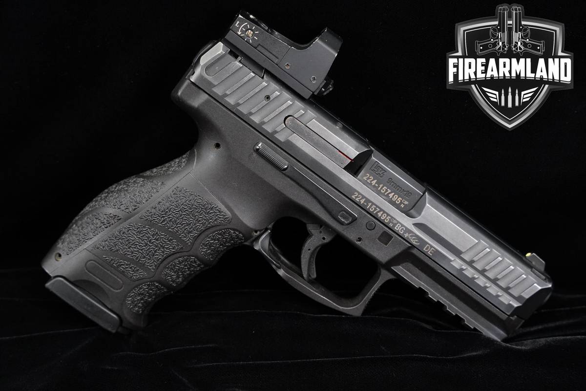 Heckler & Koch H&K HK VP9 9mm 4.09" +2 MAGS, ORIG CASE & OPTIC
