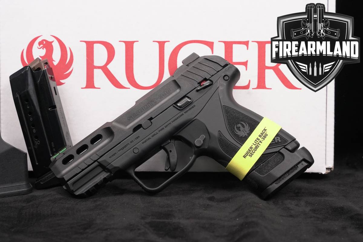 Ruger Security-380 Lite Rack 380ACP 3.42" Blued +ORIG BOX